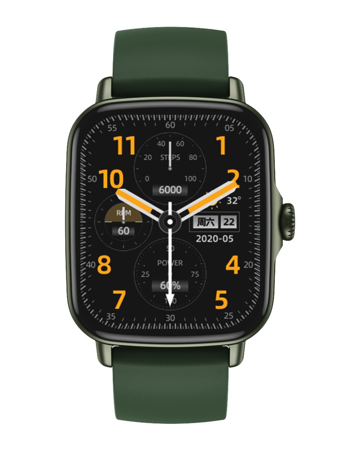 Minix Black & Green Solid Crest 1.69 Inch Bluetooth Calling & Sleep Monitor Smart Watches
Minix Black & Green Solid Crest 1.69 Inch Bluetooth Calling & Sleep Monitor Smart Watches