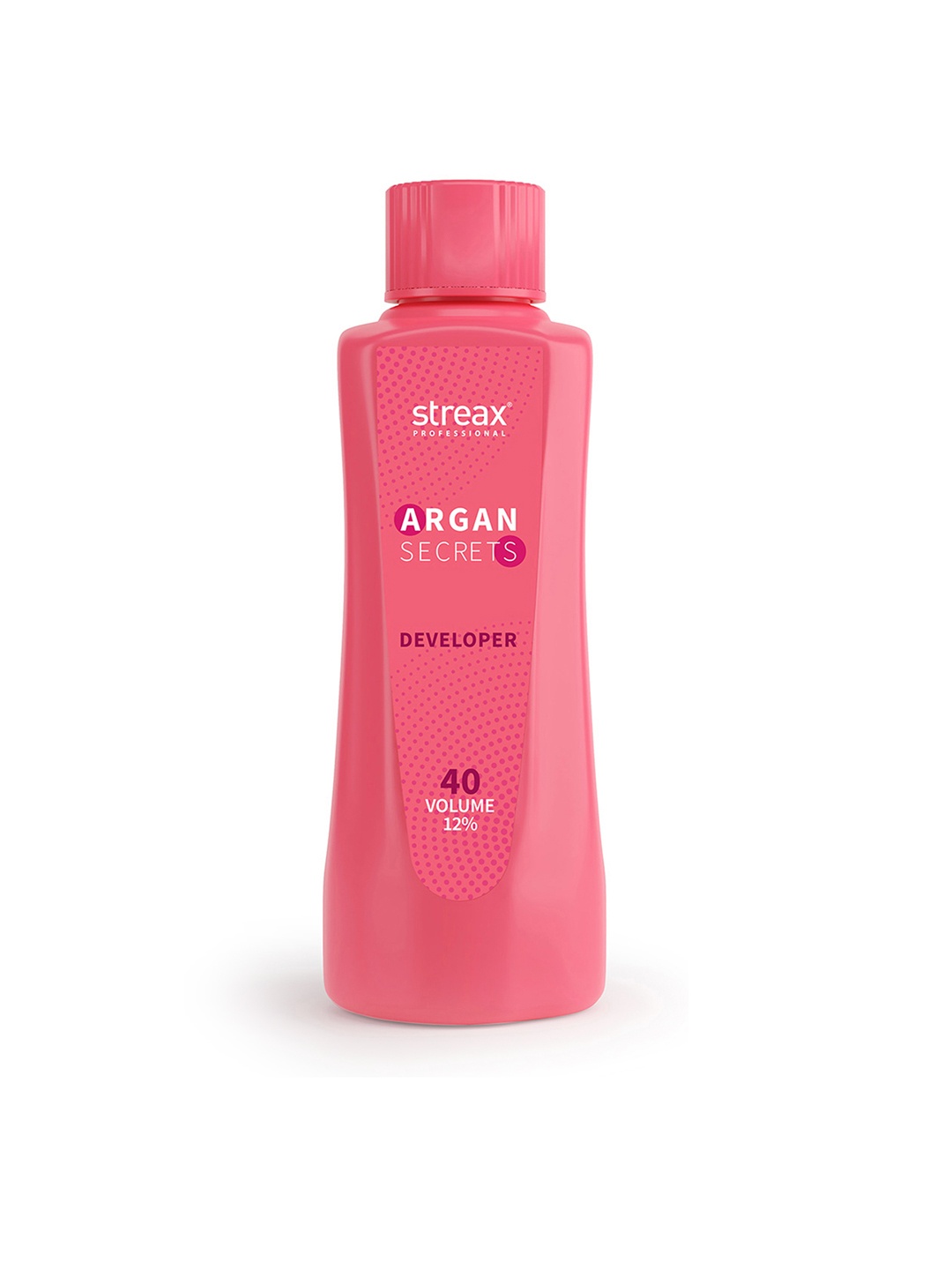 Streax Professional 40 Volume 12% Developer for Argan Secrets Colourant - 250ml, White
Streax Professional 40 Volume 12% Developer for Argan Secrets Colourant - 250ml, White