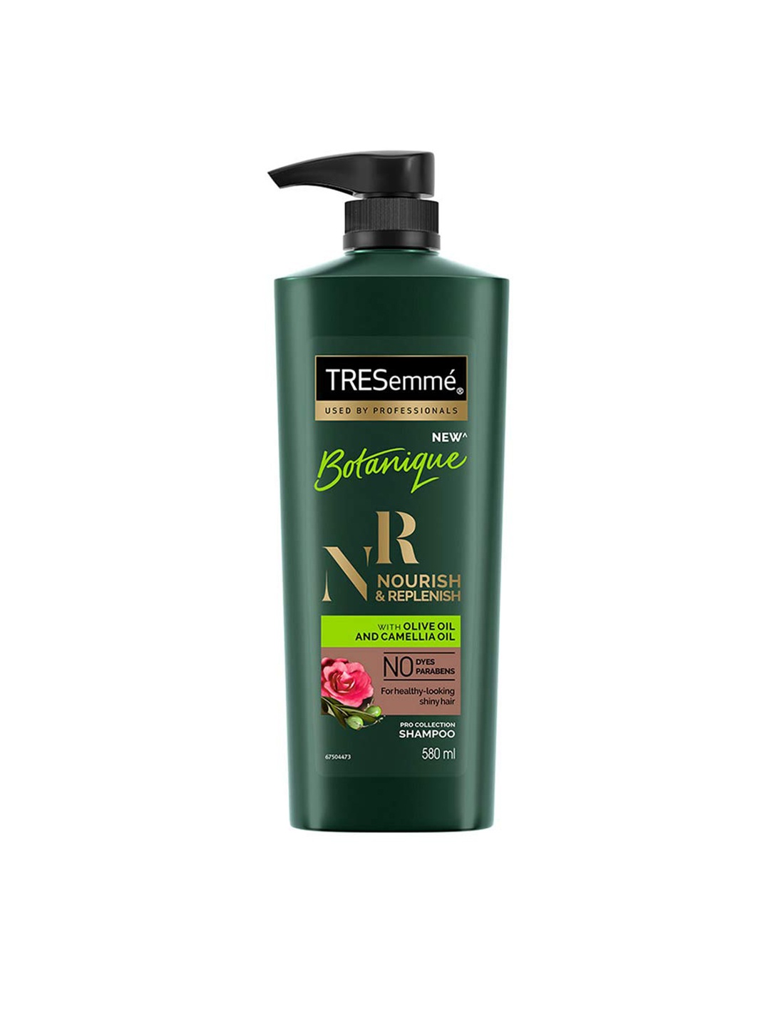 TRESemme Nourish & Replenish Shampoo with Olive & Camelia Oil for Frizz Control - 580 ml, Green
TRESemme Nourish & Replenish Shampoo with Olive & Camelia Oil for Frizz Control - 580 ml, Green