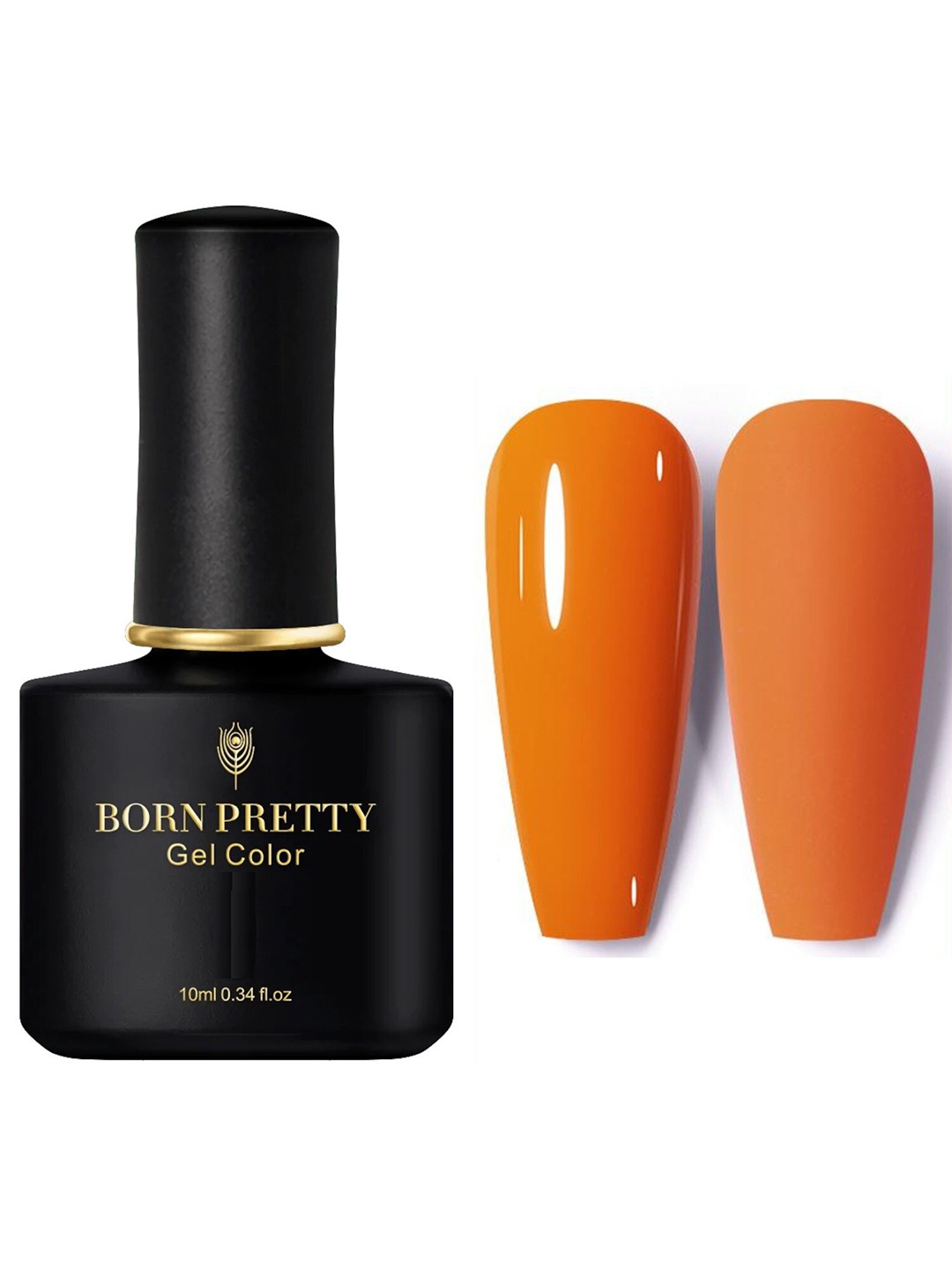 BORN PRETTY Black Spar Series Glossy UV LED Color Gel Nail Polish 10 ml - BP72, Orange
BORN PRETTY Black Spar Series Glossy UV LED Color Gel Nail Polish 10 ml - BP72, Orange