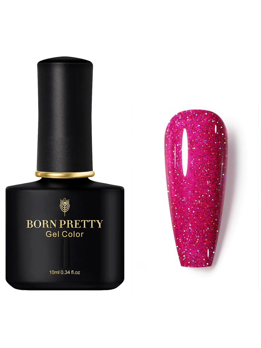 BORN PRETTY Black Spar Series Glossy UV LED Color Gel Nail Polish 10 ml - BP101, Pink
BORN PRETTY Black Spar Series Glossy UV LED Color Gel Nail Polish 10 ml - BP101, Pink