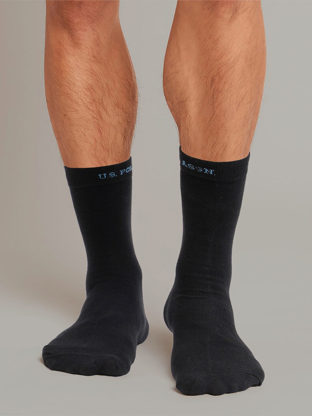 U.S. Polo Assn. Men Pack Of 3 Assorted Cotton Socks -ASSORTED I647
