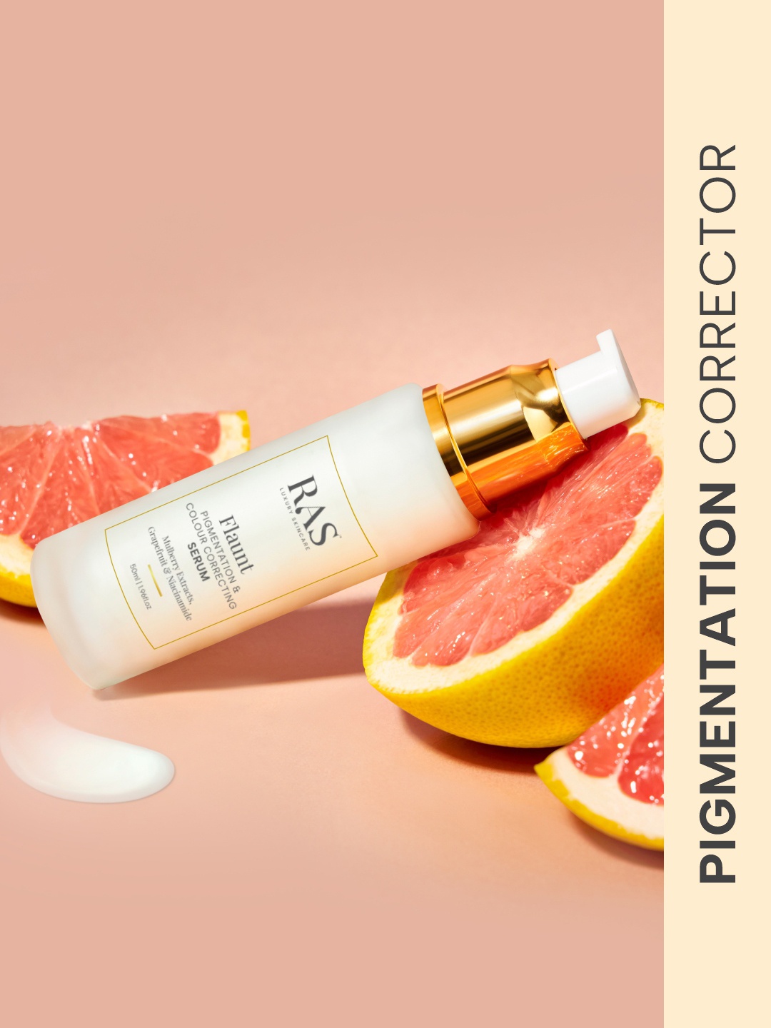 RAS LUXURY OILS Flaunt Pigmentation & Complexion Correcting Serum - 50 ml, White
RAS LUXURY OILS Flaunt Pigmentation & Complexion Correcting Serum - 50 ml, White