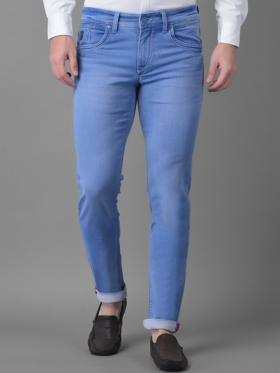 Canary London Men Blue Smart Skinny Fit Low-Rise Heavy Fade Printed Stretchable Jeans
Canary London Men Blue Smart Skinny Fit Low-Rise Heavy Fade Printed Stretchable Jeans