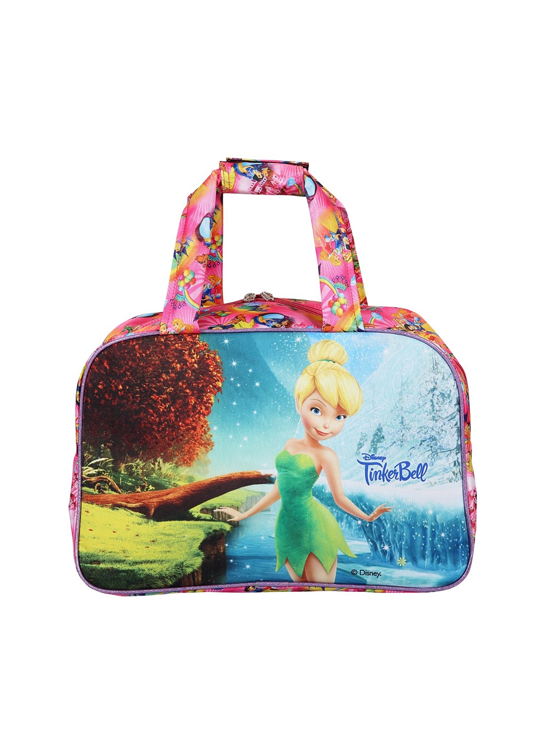 Disney Kids Pink Tinkerbell Printed Bag