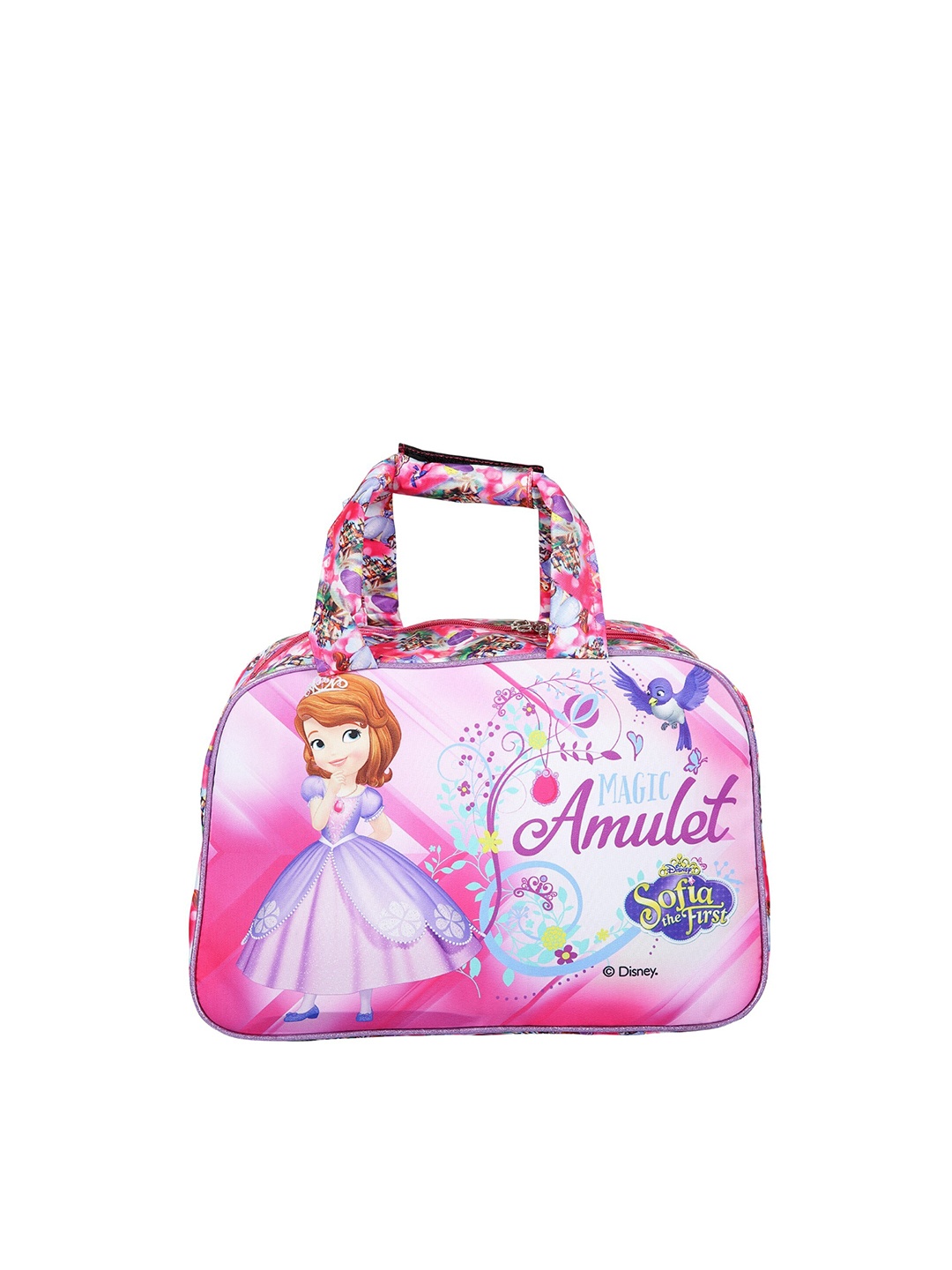 Disney Girls Pink Printed Messenger Bag