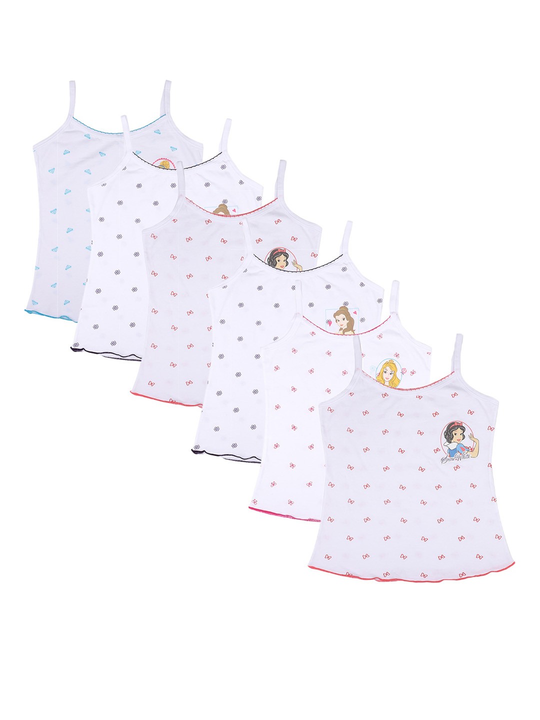 Bodycare Kids Girls Pack Of 6 Assorted Disney Princess Printed Cotton Innerwear Vests
Bodycare Kids Girls Pack Of 6 Assorted Disney Princess Printed Cotton Innerwear Vests