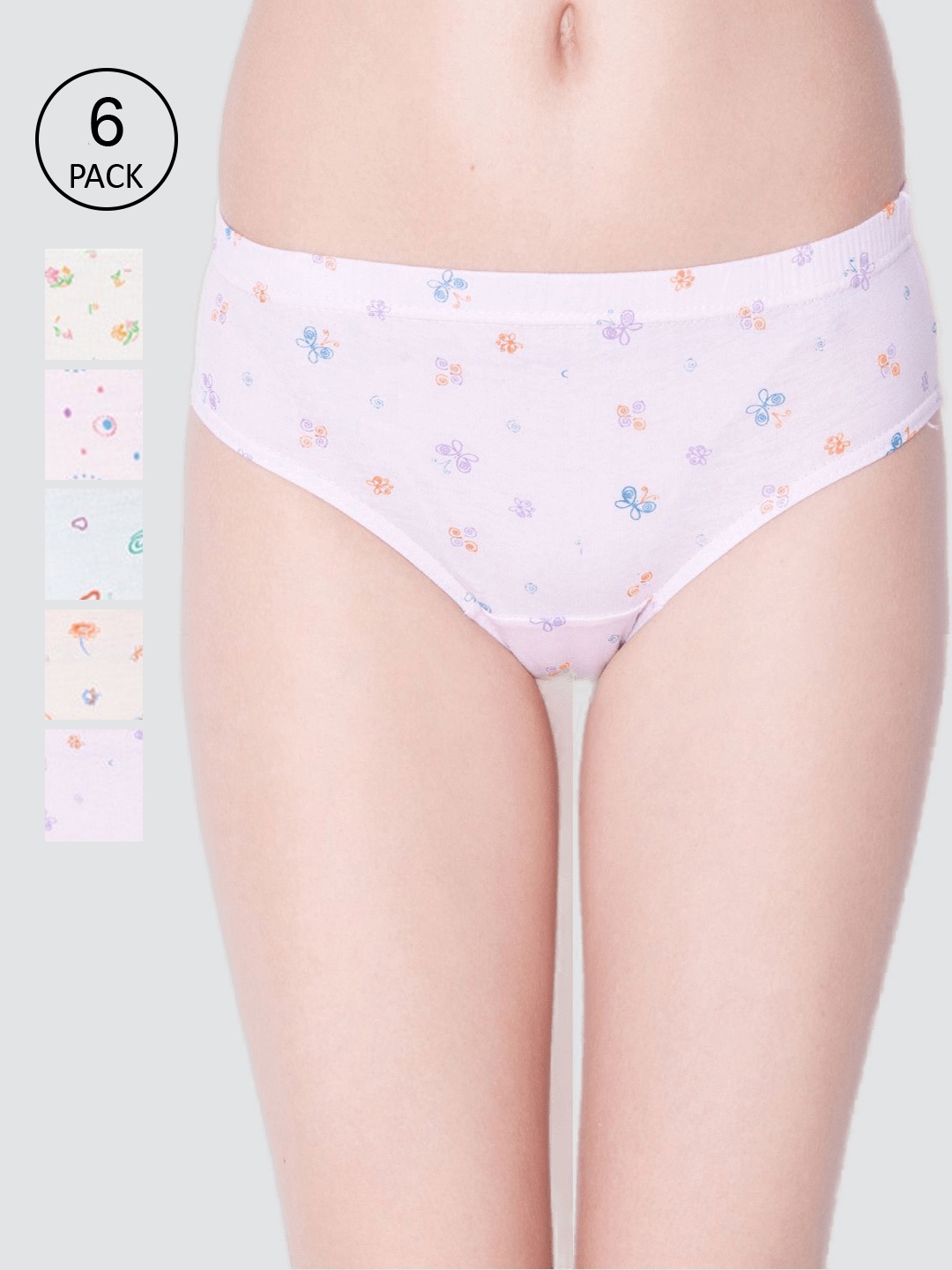 Dollar Missy Pack of 6 Inner Elasticated Hipster Panty MMBP-121L#R3#S2-IE-PO6, Assorted
Dollar Missy Pack of 6 Inner Elasticated Hipster Panty MMBP-121L#R3#S2-IE-PO6, Assorted