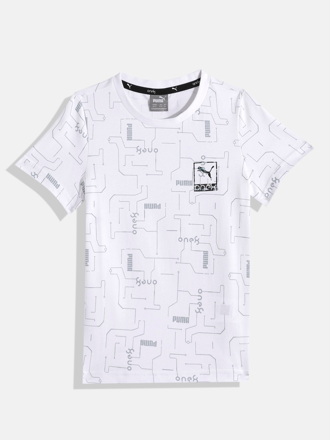 one8 x PUMA Virat Kohli Boys Regular Fit Printed Pure Cotton Everfresh Outdoor T-shirt, White
one8 x PUMA Virat Kohli Boys Regular Fit Printed Pure Cotton Everfresh Outdoor T-shirt, White