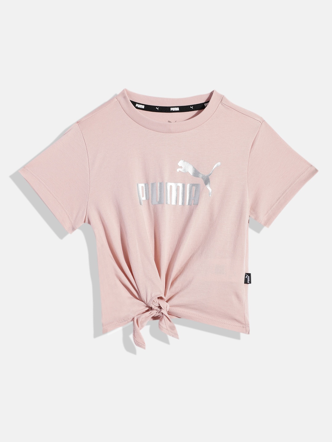 Puma Girls Essentials+ Logo Knot Youth Brand Name Print Pure Cotton Relaxed Fit T-shirt, Nude
Puma Girls Essentials+ Logo Knot Youth Brand Name Print Pure Cotton Relaxed Fit T-shirt, Nude