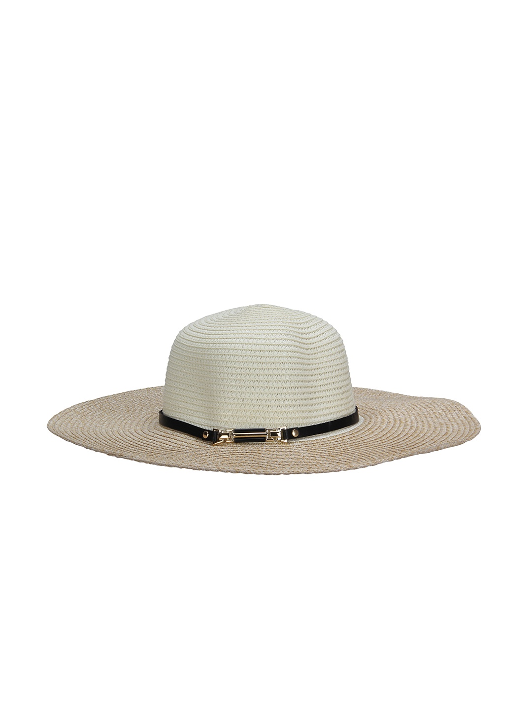 FabSeasons Women Beige Patterned Sun Hat