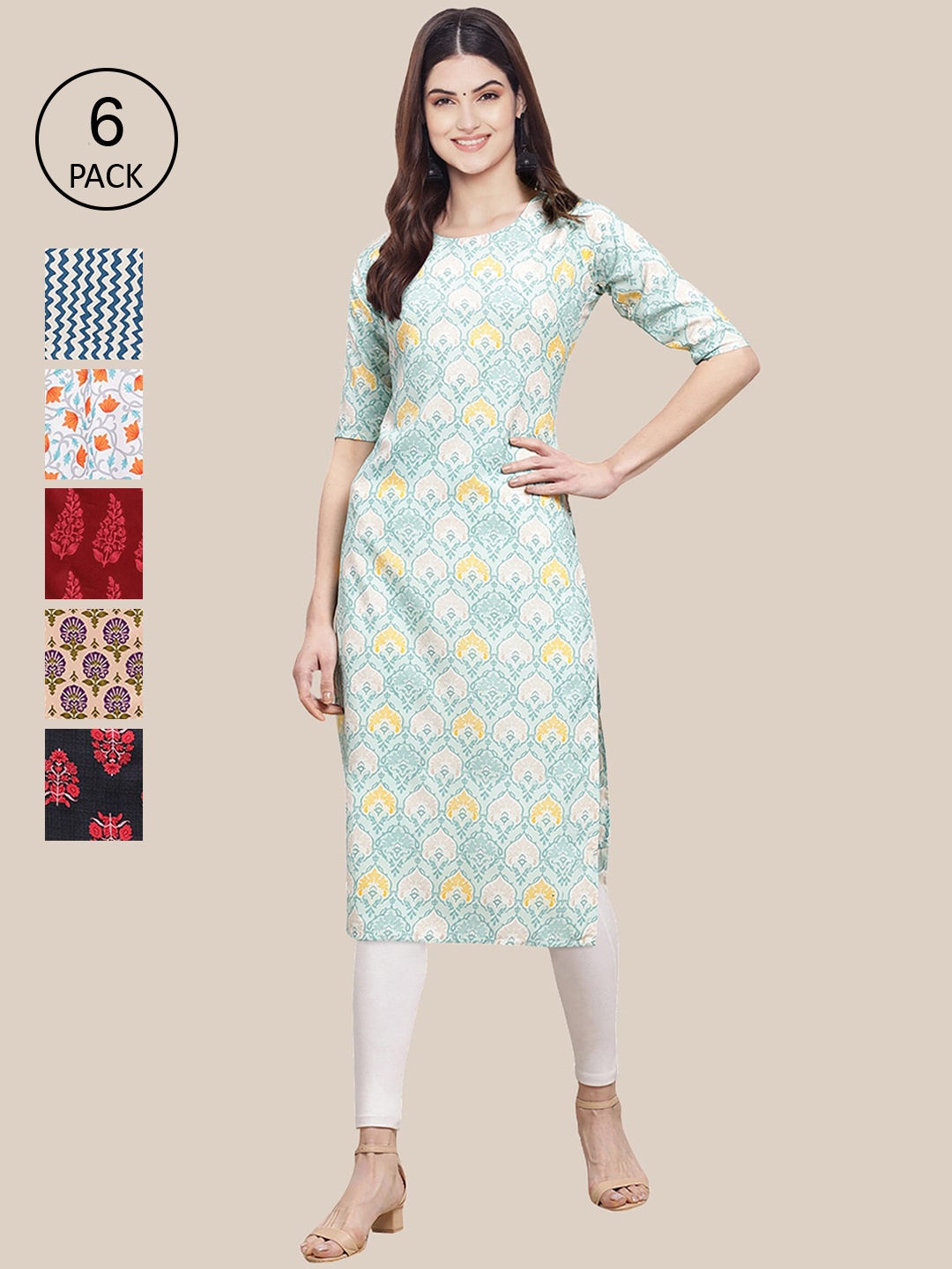 7Threads Women Multicoloured Geometric Printed Cold-Shoulder Sleeves Chikankari Summer Sheers Crepe Kurta, Multi
7Threads Women Multicoloured Geometric Printed Cold-Shoulder Sleeves Chikankari Summer Sheers Crepe Kurta, Multi