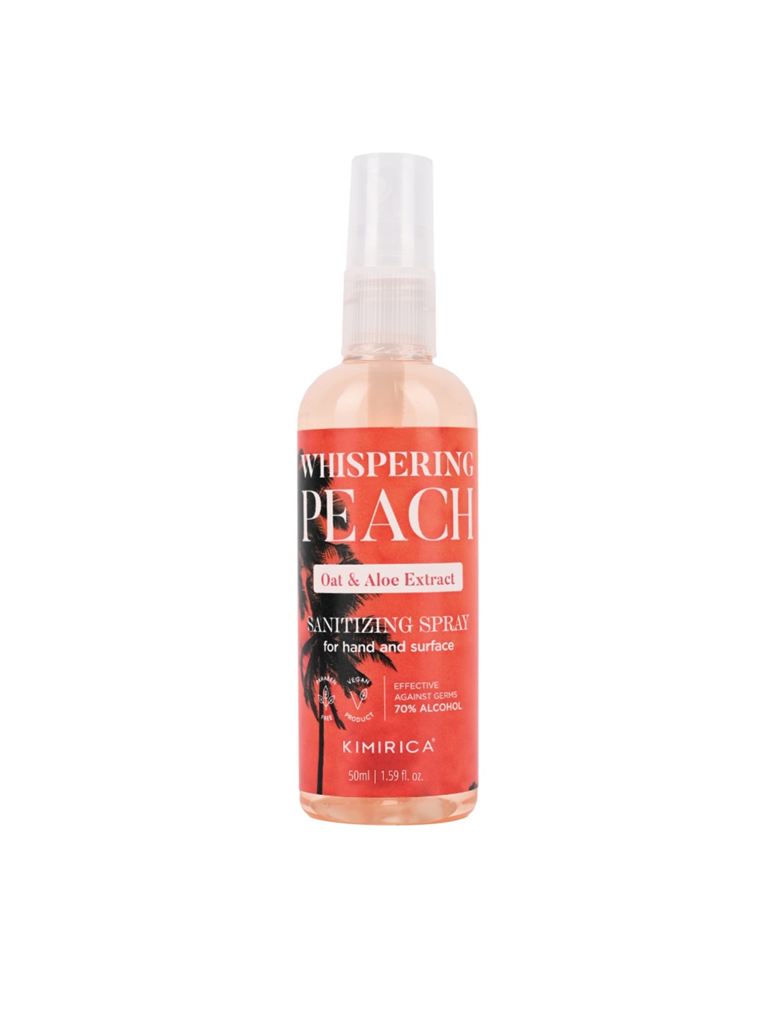 Kimirica Whispering Peach Pocket Hand Sanitizer Gel with Goodness of Vitamin E 60ml, White
Kimirica Whispering Peach Pocket Hand Sanitizer Gel with Goodness of Vitamin E 60ml, White