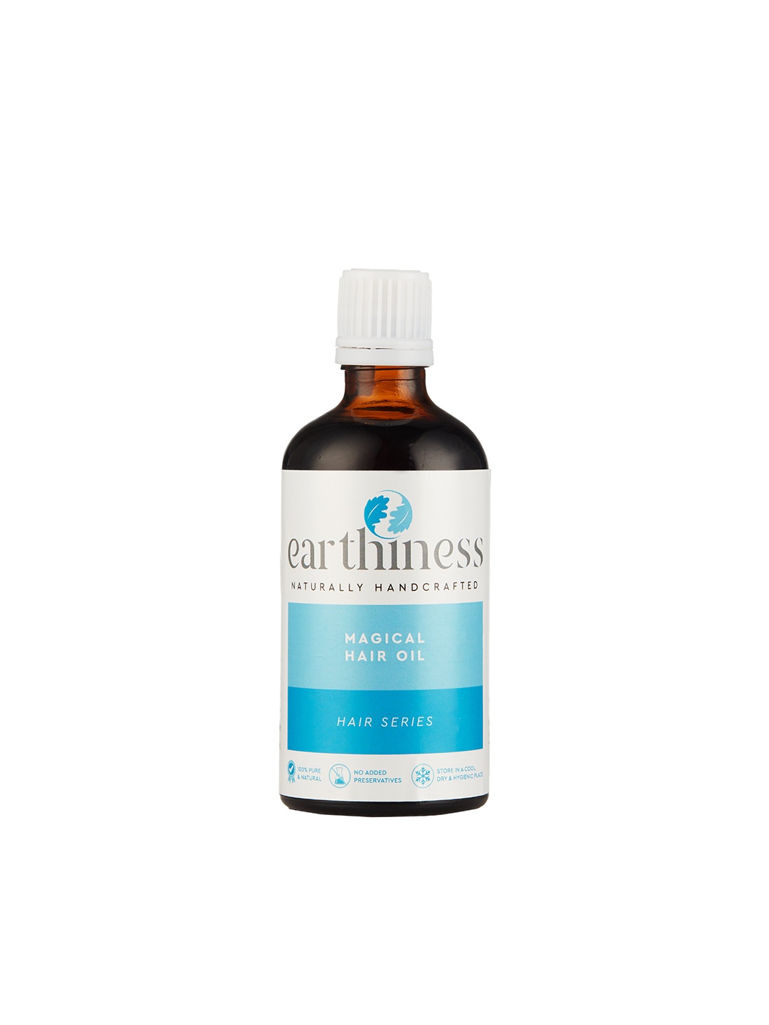 earthiness 100% Pure & Natural Magical Hair Oil with Coconut Oil & Olive Oil - 100 ml, White
earthiness 100% Pure & Natural Magical Hair Oil with Coconut Oil & Olive Oil - 100 ml, White