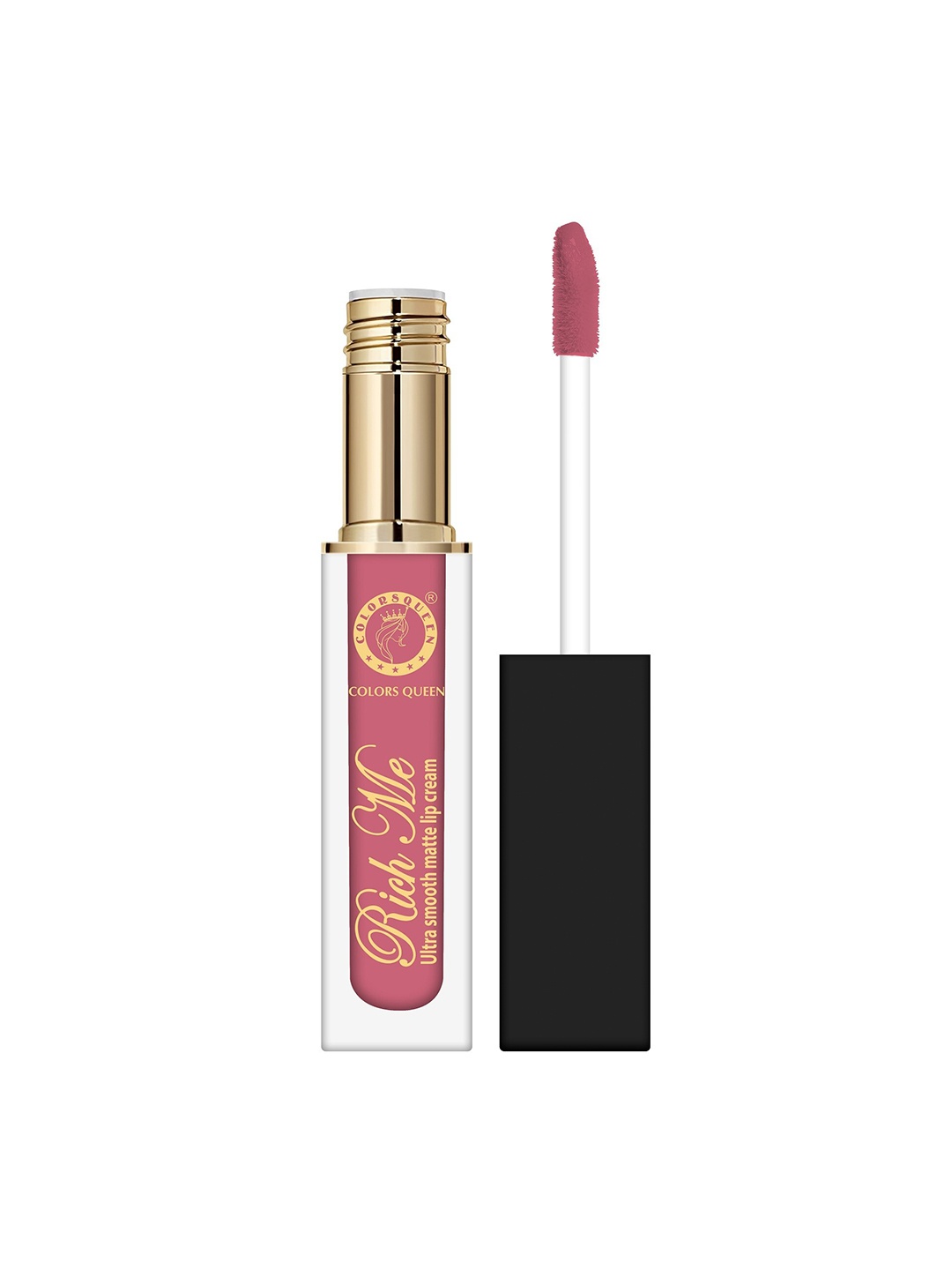 Colors Queen Rich Me Ultra Smooth Water Proof Matte Cream Lipstick 7 ml - Blush 18, Pink
Colors Queen Rich Me Ultra Smooth Water Proof Matte Cream Lipstick 7 ml - Blush 18, Pink