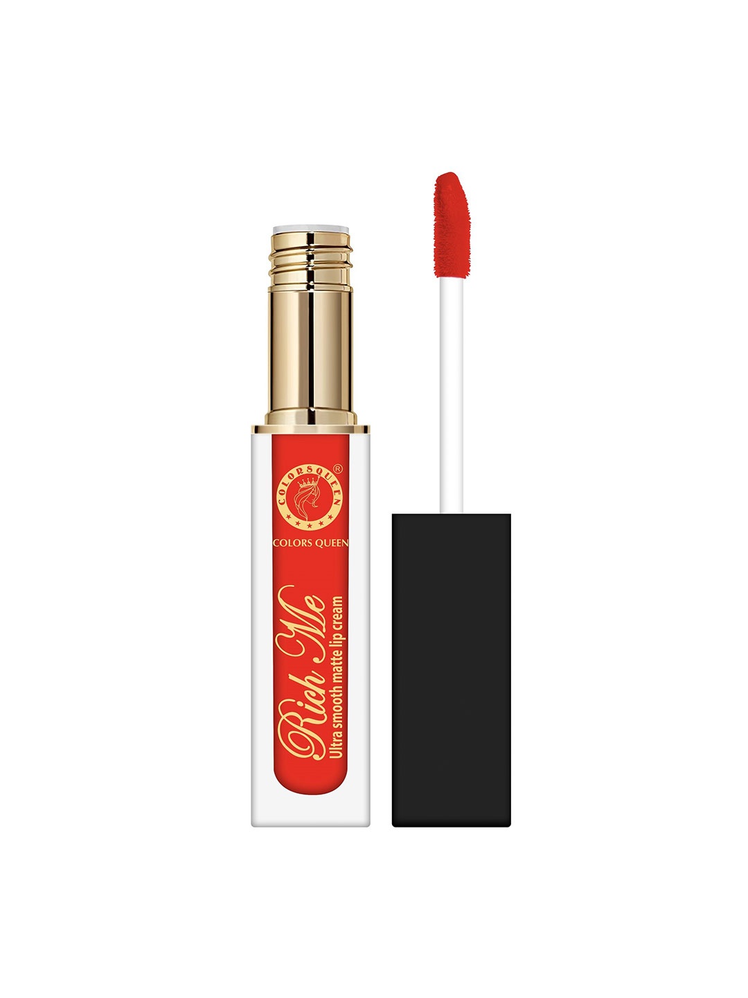 Colors Queen Rich Me Ultra Smooth Non-Transfer Waterproof Matte Lip Cream 7ml - Red Orange
Colors Queen Rich Me Ultra Smooth Non-Transfer Waterproof Matte Lip Cream 7ml - Red Orange
