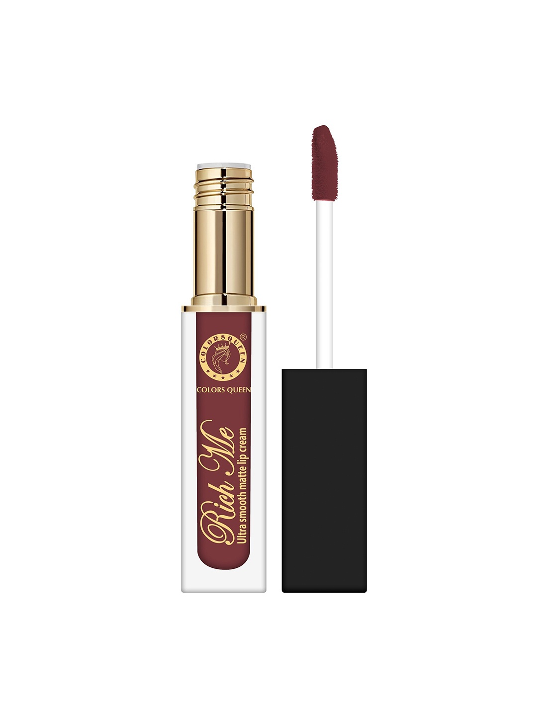 Colors Queen Rich Me Ultra Smooth Non-Transfer Waterproof Matte Lip Cream 7ml - Expresso, Brown
Colors Queen Rich Me Ultra Smooth Non-Transfer Waterproof Matte Lip Cream 7ml - Expresso, Brown