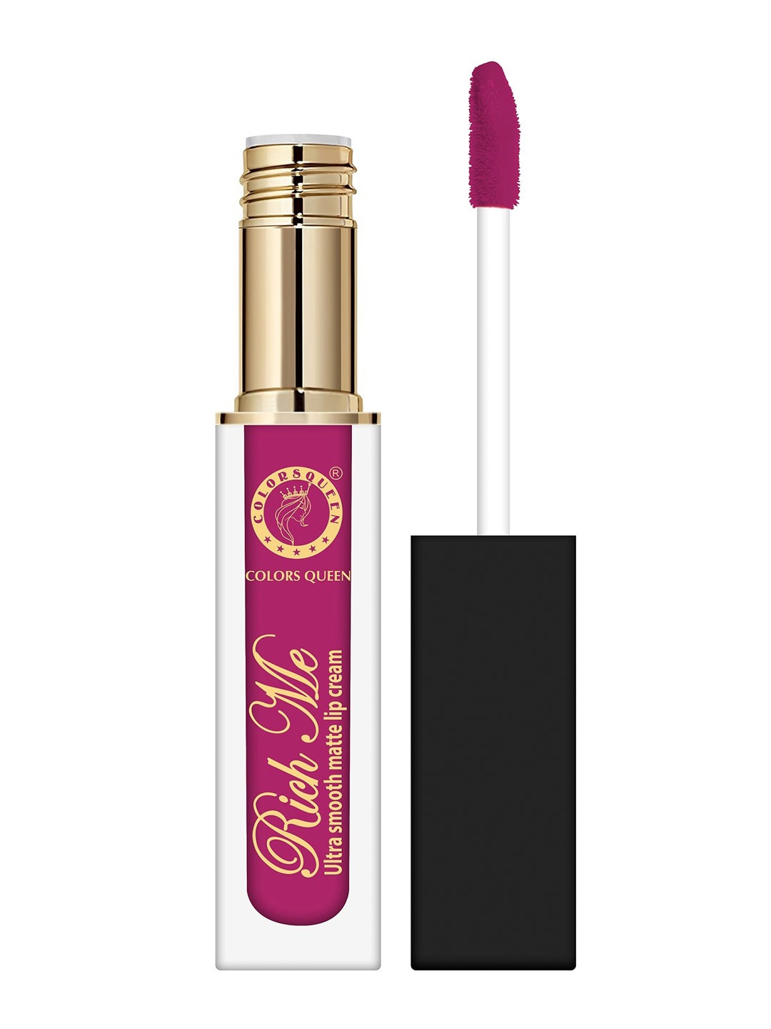 Colors Queen Rich Me Ultra Smooth Non-Transfer Waterproof Matte Lip Cream 7ml- Hot Magenta
Colors Queen Rich Me Ultra Smooth Non-Transfer Waterproof Matte Lip Cream 7ml- Hot Magenta