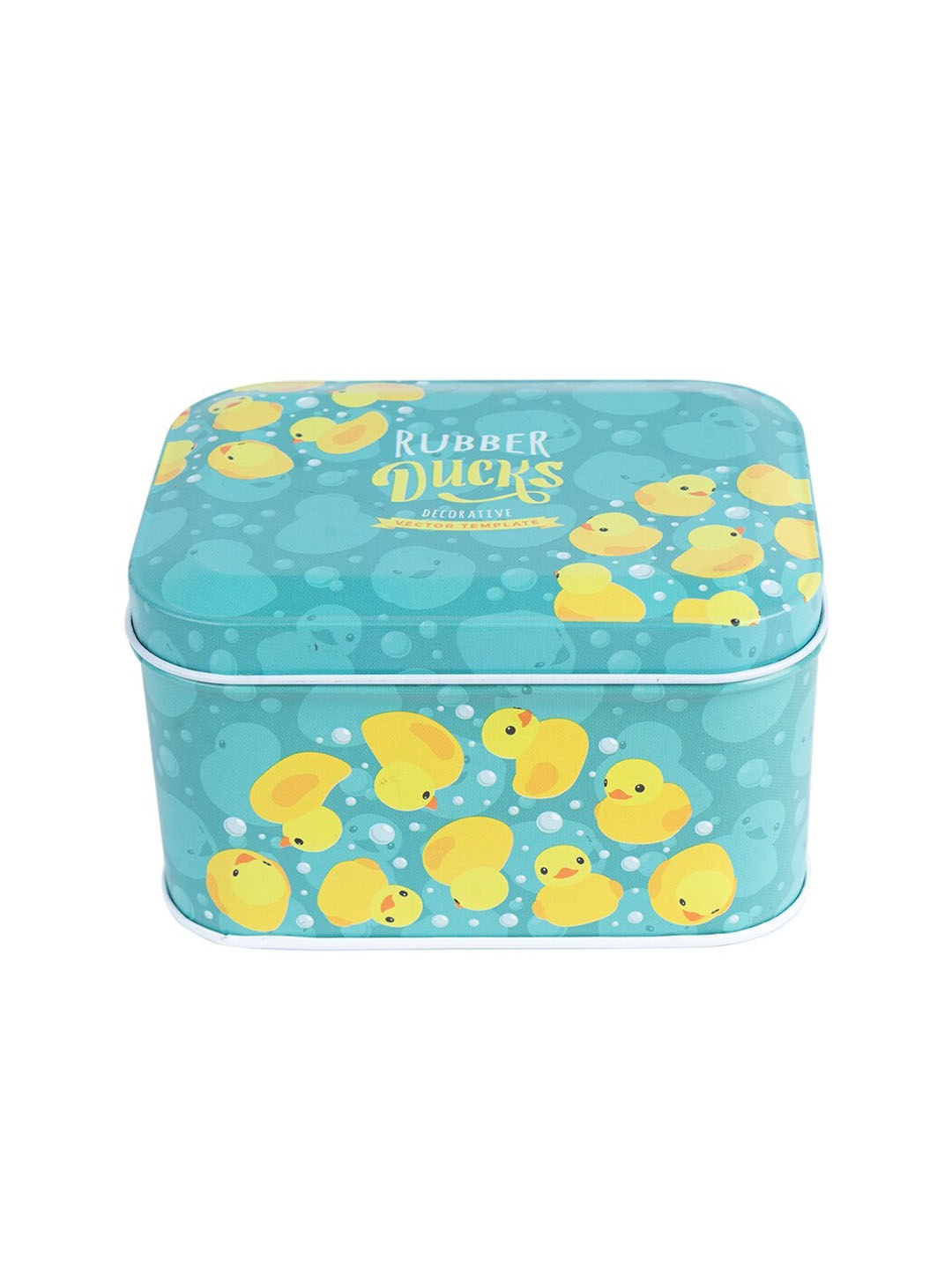 MARKET99 Blue & Yellow Printed Stainless steel Kitchen Storage