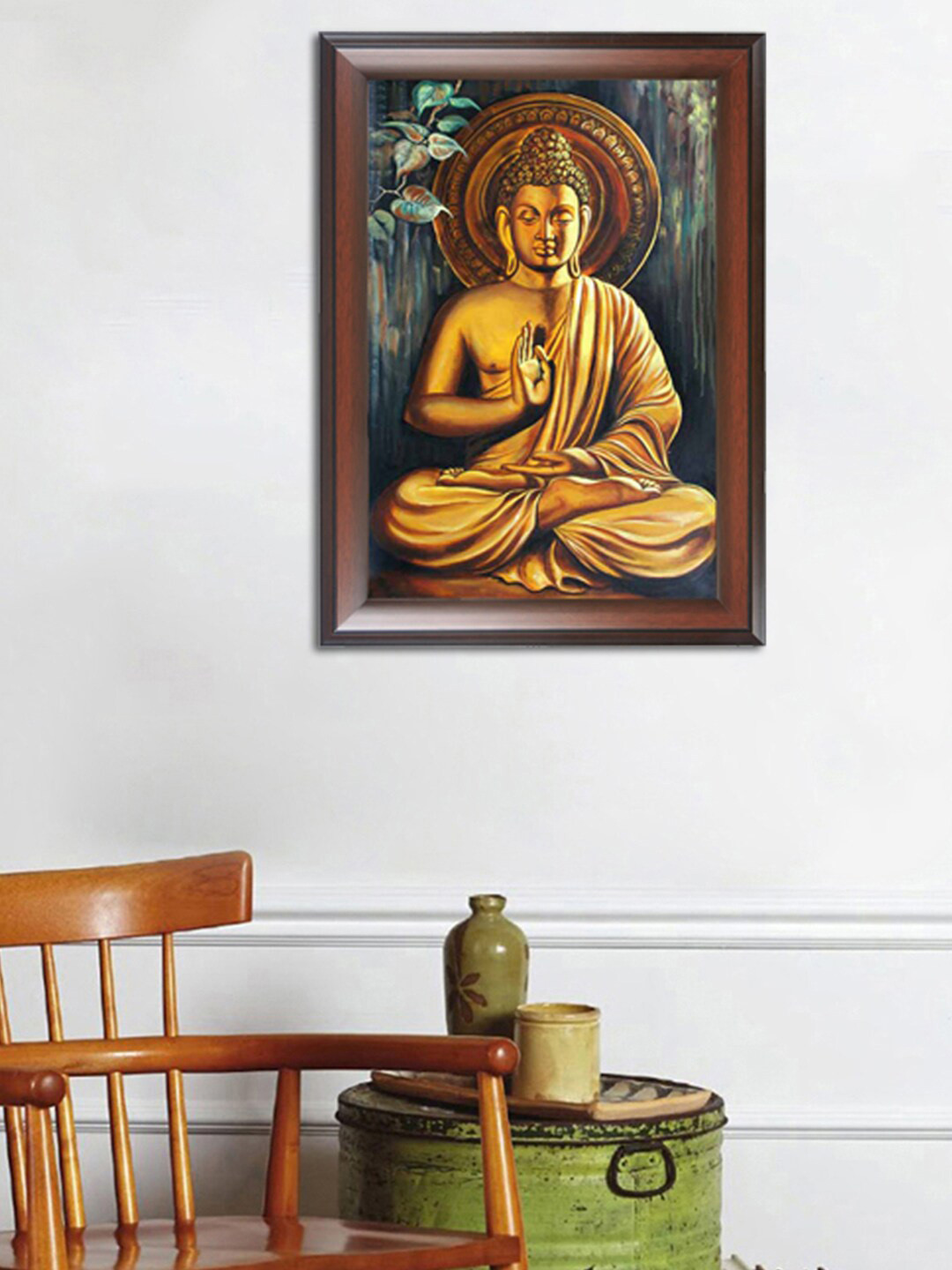 WENS Yellow & Brown Religious Painting Wall Art, Multi
WENS Yellow & Brown Religious Painting Wall Art, Multi