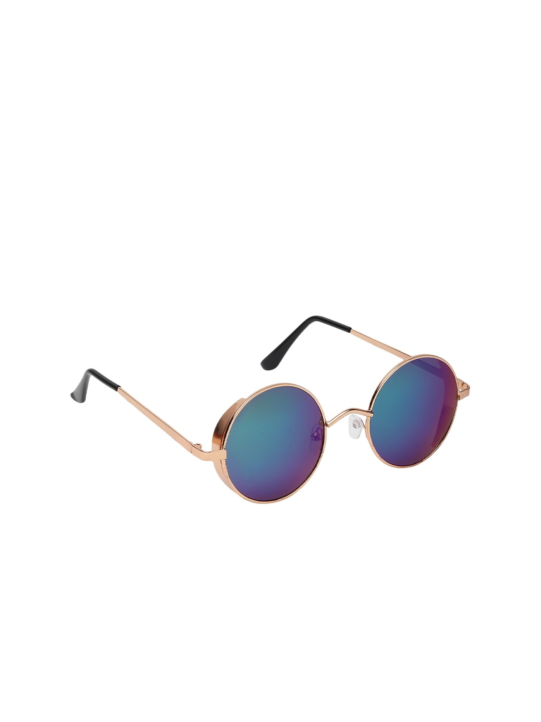 GARTH Unisex Blue Lens & Gold-Toned Round Sunglasses UV Protected Lens RND-CUP_BLUMER_GRT
GARTH Unisex Blue Lens & Gold-Toned Round Sunglasses UV Protected Lens RND-CUP_BLUMER_GRT