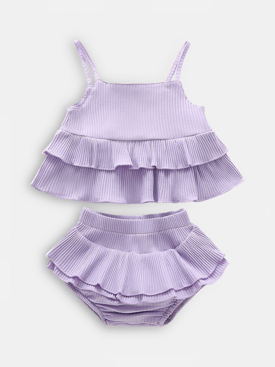 Hopscotch Girls Purple Clothing Set
