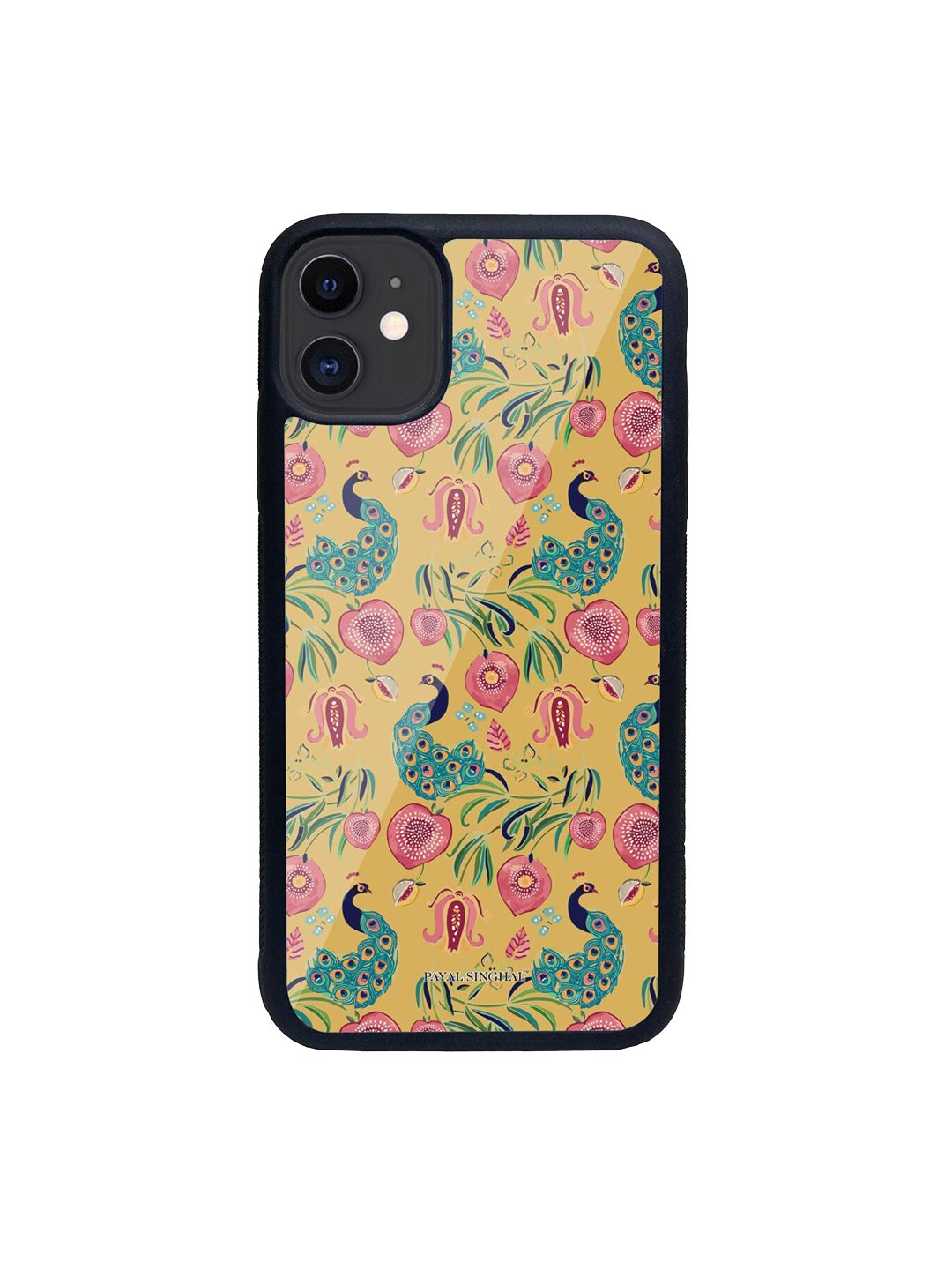 Macmerise Mustard Yellow Printed Payal Singhal Anaar & Mor Glass iPhone 11 Phone Case
Macmerise Mustard Yellow Printed Payal Singhal Anaar & Mor Glass iPhone 11 Phone Case