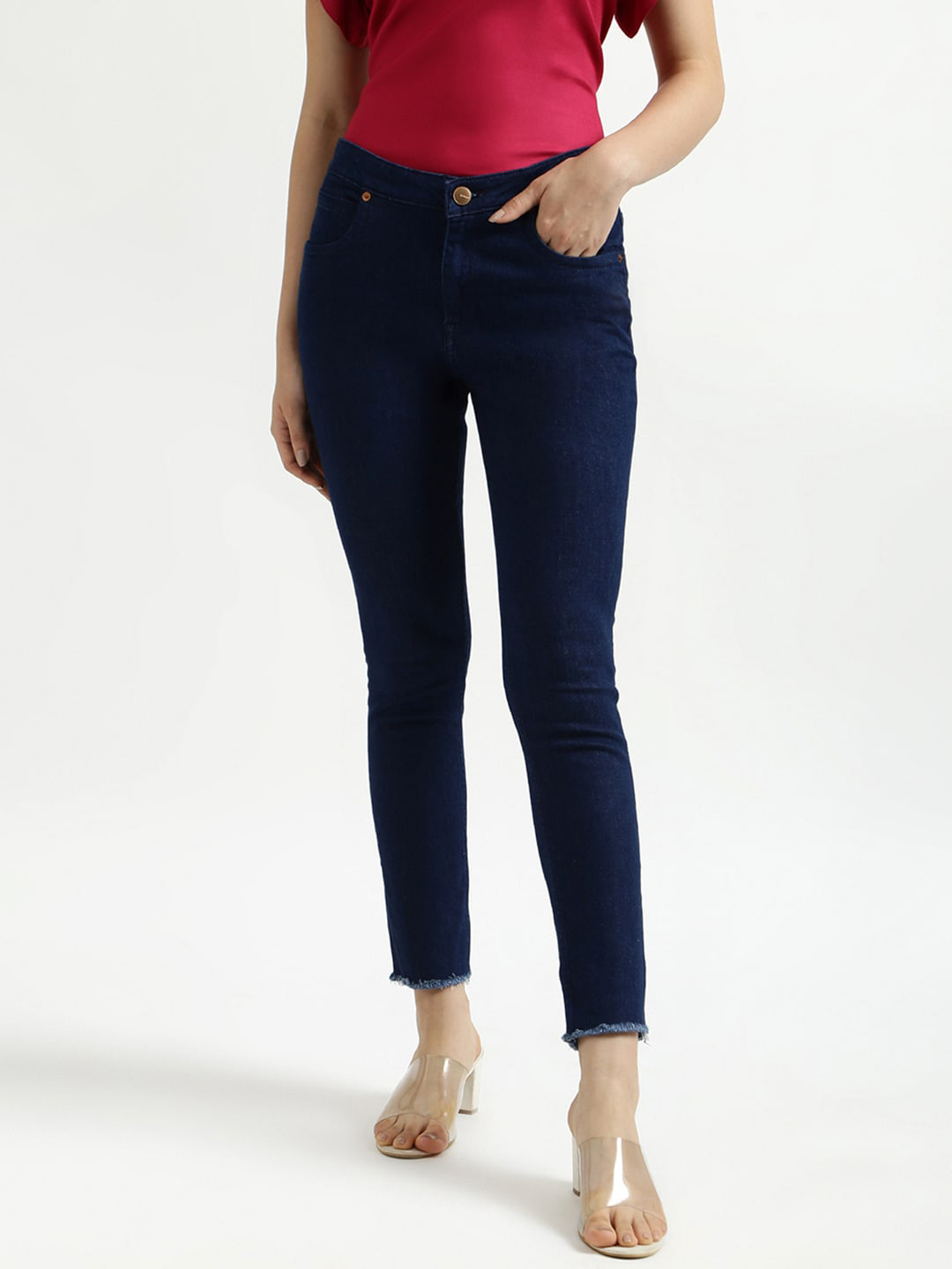 United Colors of Benetton Women Blue Skinny Fit Jeans 
United Colors of Benetton Women Blue Skinny Fit Jeans
