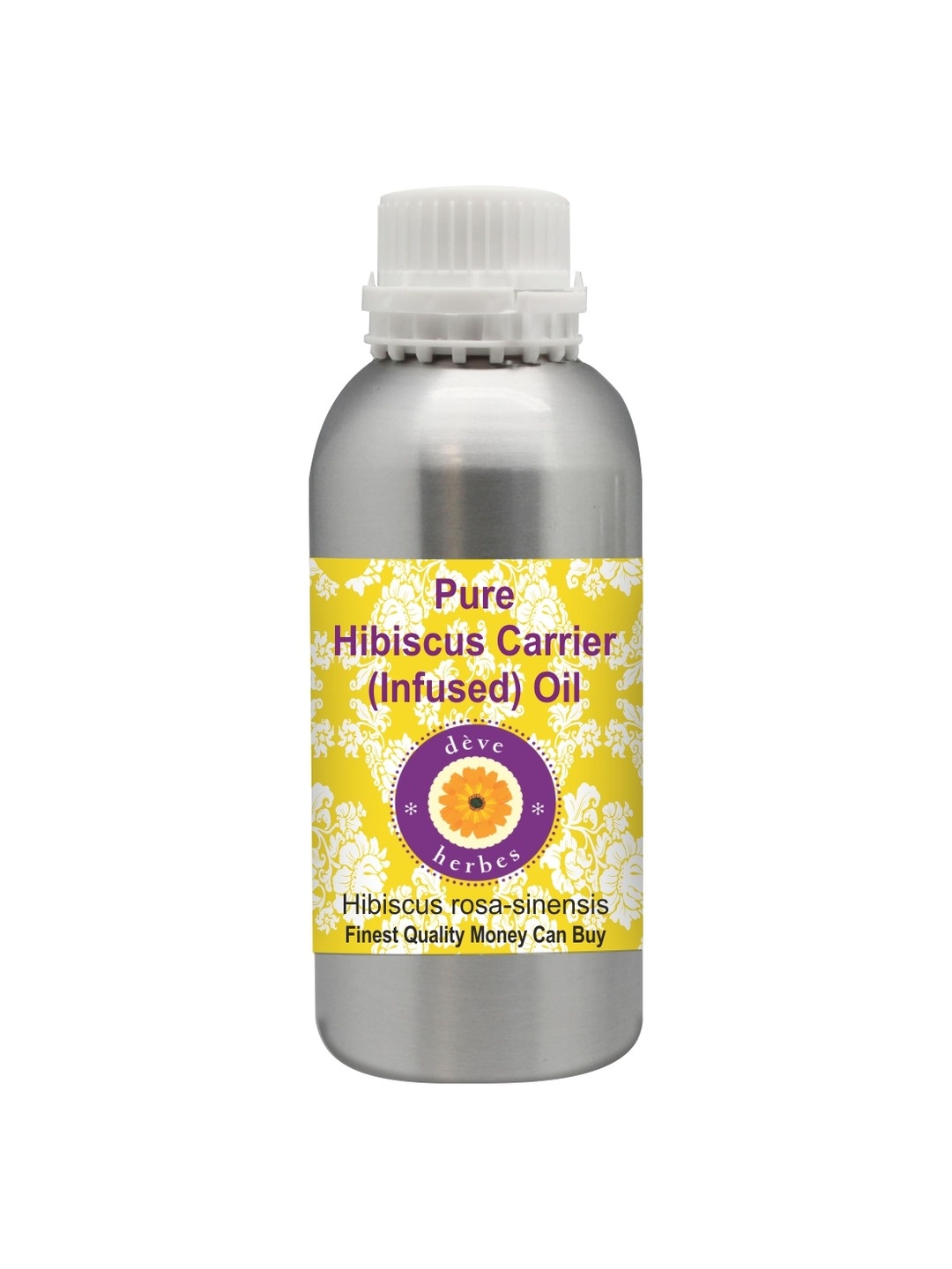 Deve Herbes Natural Therapeutic Grade Pure Hibiscus Carrier Infused Oil - 630 ml, Yellow
Deve Herbes Natural Therapeutic Grade Pure Hibiscus Carrier Infused Oil - 630 ml, Yellow