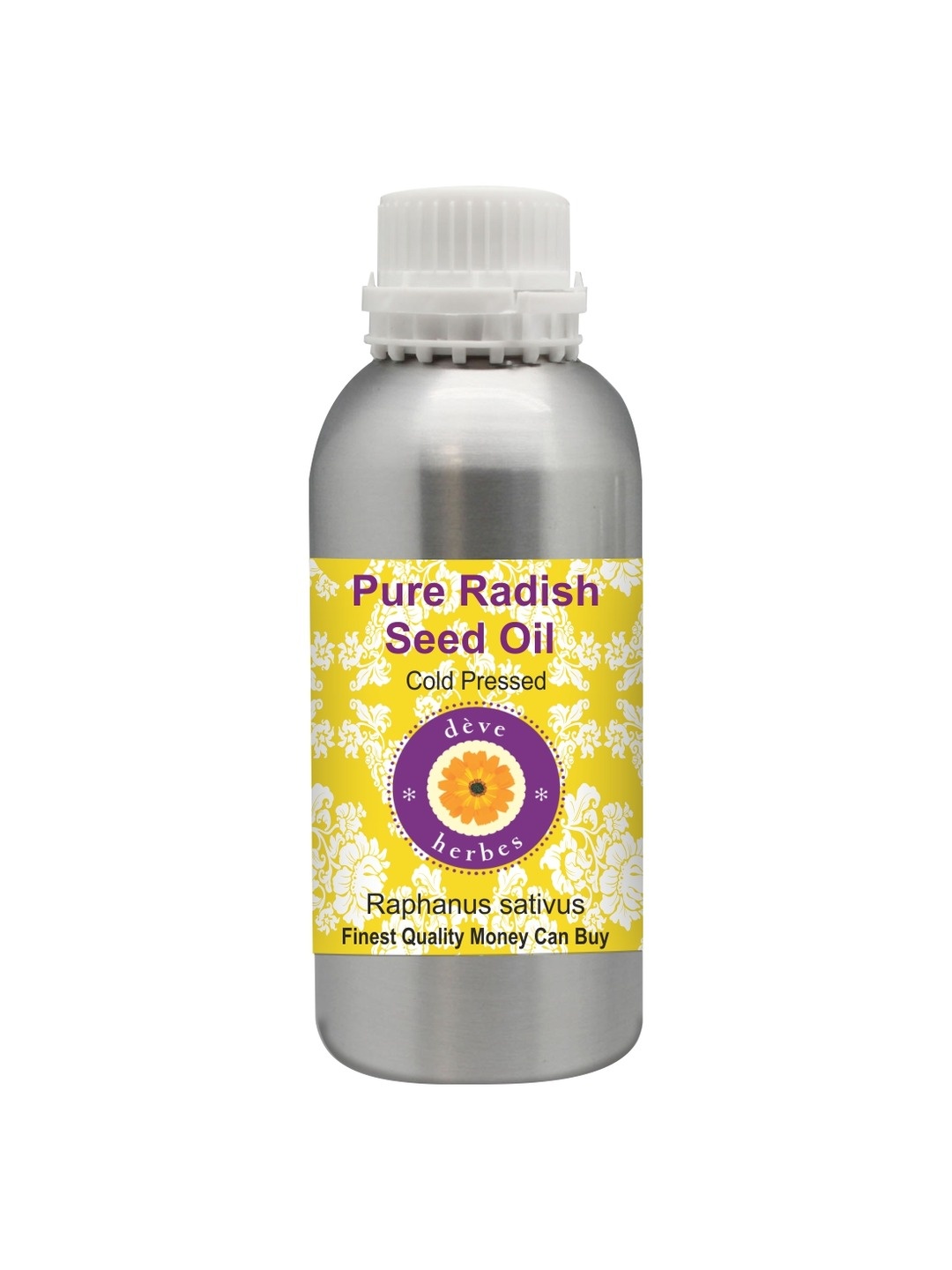 Deve Herbes Natural Therapeutic Grade Cold Pressed Pure Radish Seed Oil - 1250 ml, Grey
Deve Herbes Natural Therapeutic Grade Cold Pressed Pure Radish Seed Oil - 1250 ml, Grey