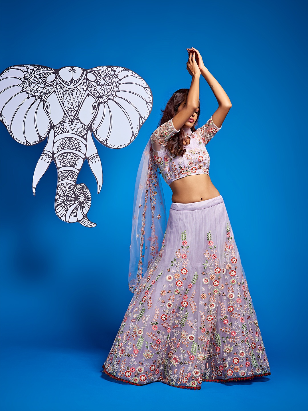panchhi Lavender & Green Embellished Thread Work Semi-Stitched Lehenga & Unstitched Blouse With Dupatta
panchhi Lavender & Green Embellished Thread Work Semi-Stitched Lehenga & Unstitched Blouse With Dupatta