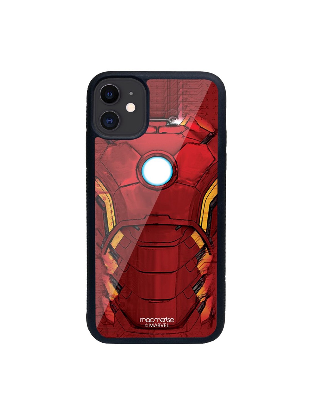 macmerise Red & White Printed iPhone 11 Phone Cases