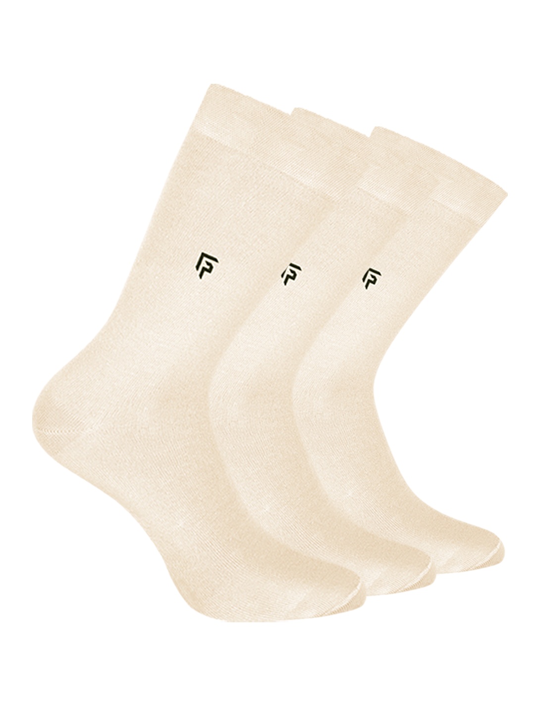 FOOTPRINT Men 3 Pairs Anti Odour Organic Cotton Calf-Length Solid Bamboo Formal Socks, Beige
FOOTPRINT Men 3 Pairs Anti Odour Organic Cotton Calf-Length Solid Bamboo Formal Socks, Beige