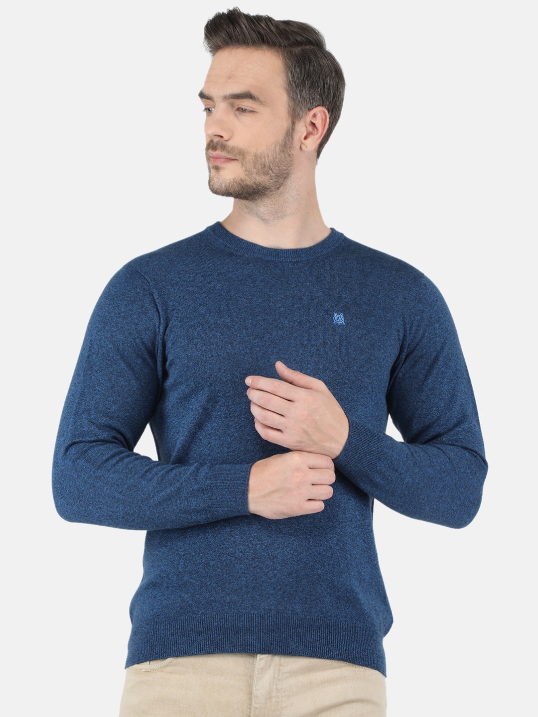 Monte Carlo Men Blue Pullover