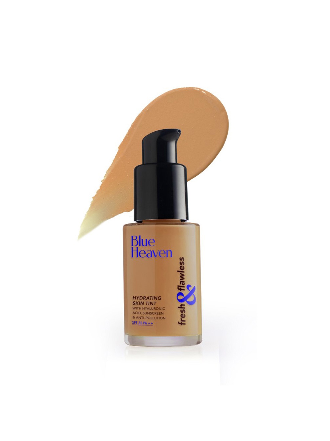 Blue Heaven Fresh & Flawless Hydrating Skin Tint SPF25 with Vitamin E 28ml - Caramel, Beige
Blue Heaven Fresh & Flawless Hydrating Skin Tint SPF25 with Vitamin E 28ml - Caramel, Beige