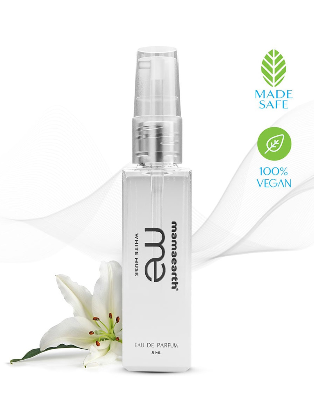 Mamaearth Women ME White Musk Eau De Parfum For a Fragrance Closest To Your Skin - 8 ml, Transparent
Mamaearth Women ME White Musk Eau De Parfum For a Fragrance Closest To Your Skin - 8 ml, Transparent