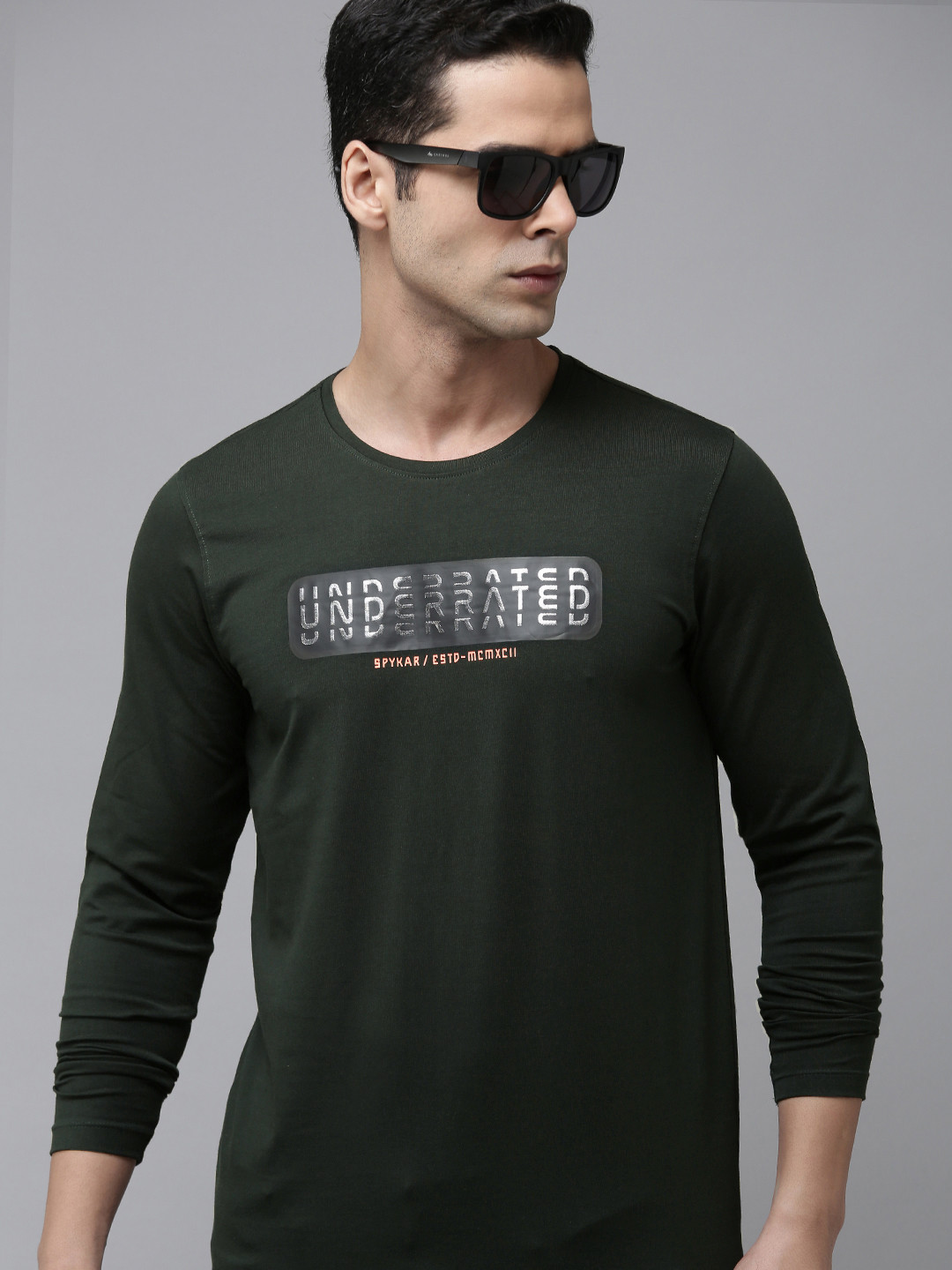 SPYKAR Typography Printed T-shirt, Black
SPYKAR Typography Printed T-shirt, Black