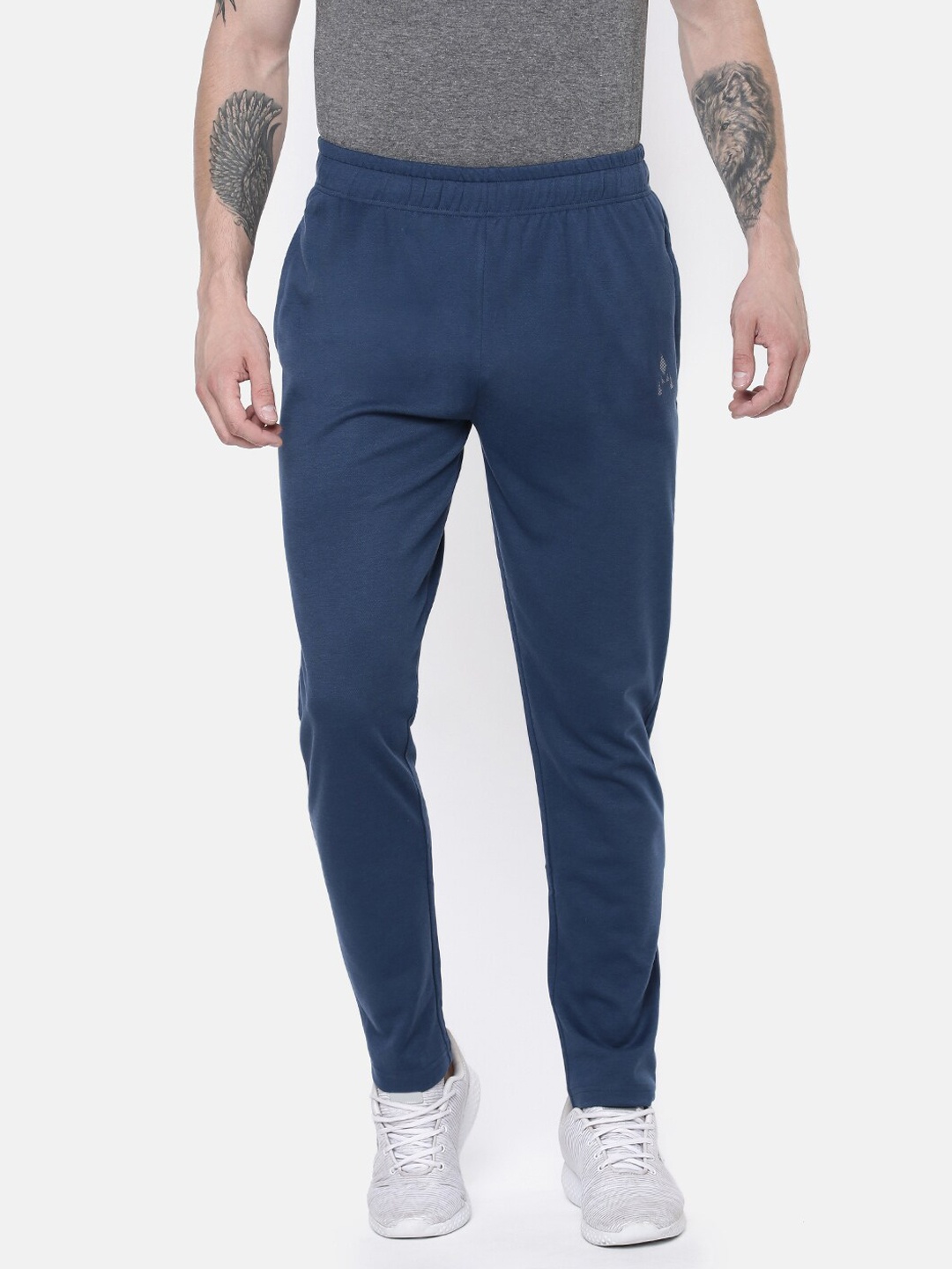 ACTIMAXX Men Blue Solid Track Pants