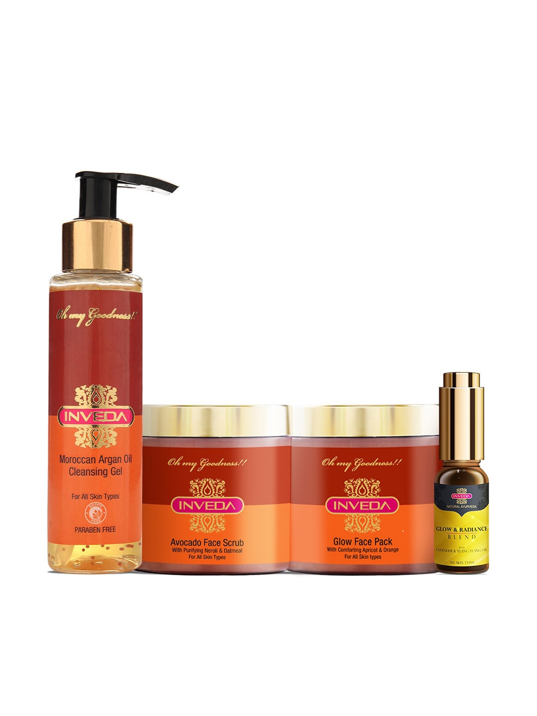 Inveda Unisex Almond Oil & Lavender for Pigmented, Dark Spot Glow Booster Kit - 310ml, Red
Inveda Unisex Almond Oil & Lavender for Pigmented, Dark Spot Glow Booster Kit - 310ml, Red