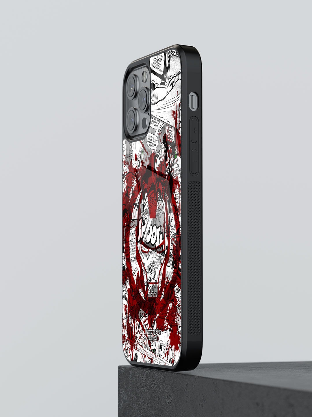 macmerise Black & Red Printed Splash Out Ironman Glass iPhone 12 Pro Back Case, Multi
macmerise Black & Red Printed Splash Out Ironman Glass iPhone 12 Pro Back Case, Multi