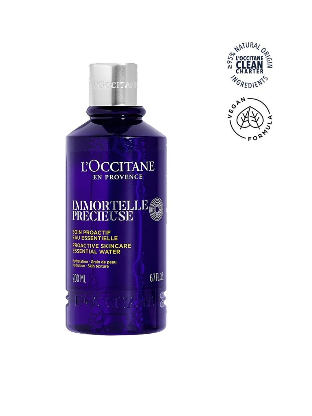 LOccitane en Provence Immortelle Precious Essential Water with Hyaluronic Acid - 200 ml, Navy blue
LOccitane en Provence Immortelle Precious Essential Water with Hyaluronic Acid - 200 ml, Navy blue