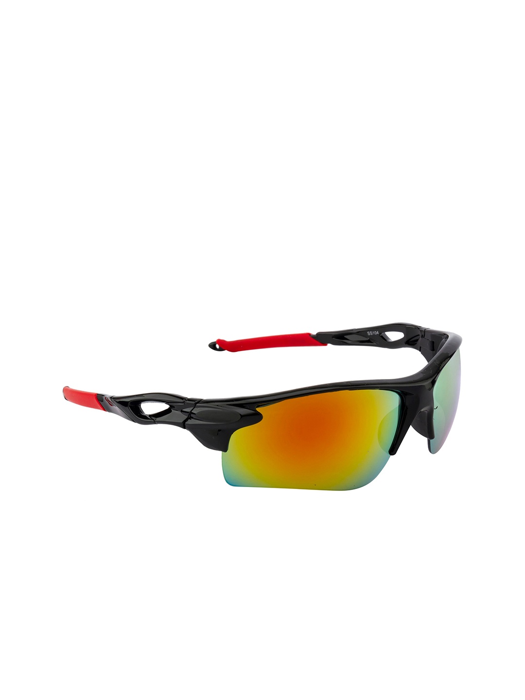 Clark N Palmer Unisex Mirrored Lens & Black Sports Sunglasses with UV Protected Lens, Yellow
Clark N Palmer Unisex Mirrored Lens & Black Sports Sunglasses with UV Protected Lens, Yellow