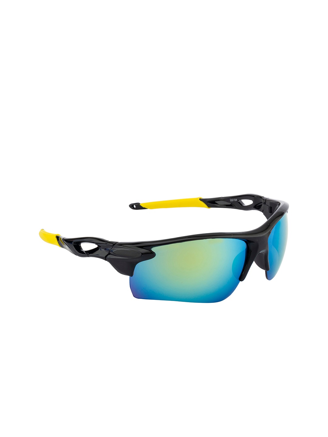 Clark N Palmer Unisex Mirrored Lens & Black Sports Sunglasses with UV Protected Lens, Green
Clark N Palmer Unisex Mirrored Lens & Black Sports Sunglasses with UV Protected Lens, Green