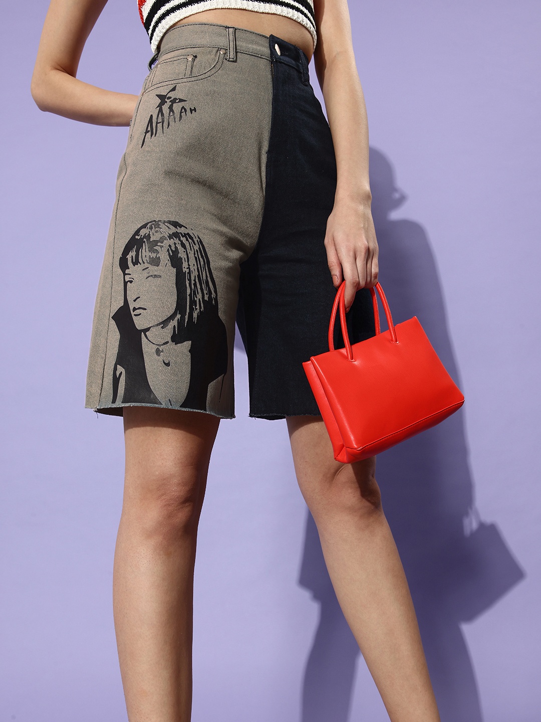 Stylecast X Hersheinbox Women Beautiful Grey Colourblocked Block & Patch Shorts
Stylecast X Hersheinbox Women Beautiful Grey Colourblocked Block & Patch Shorts