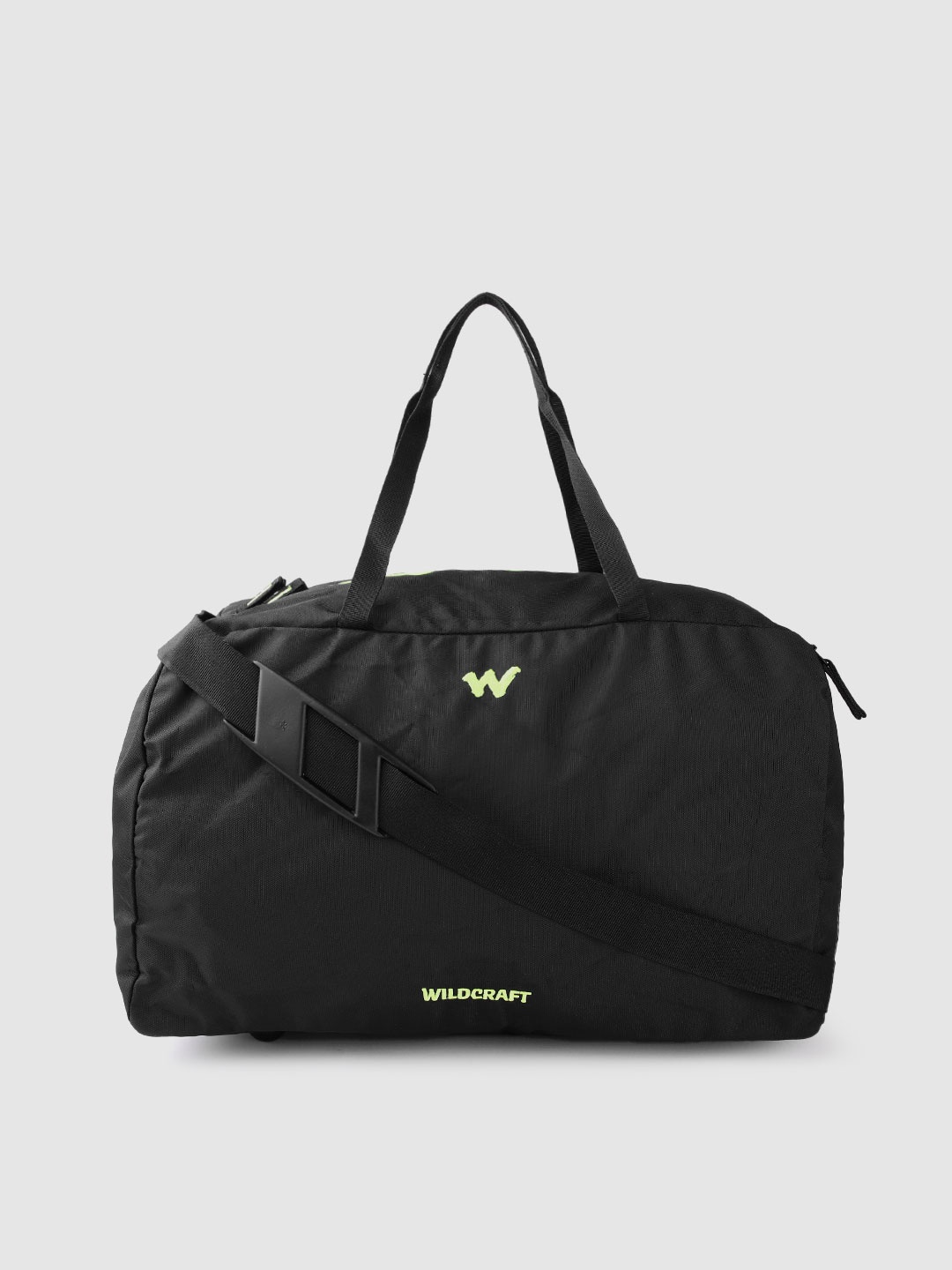 Wildcraft Unisex Brand Logo Detail DFW Duffel Bag, Black