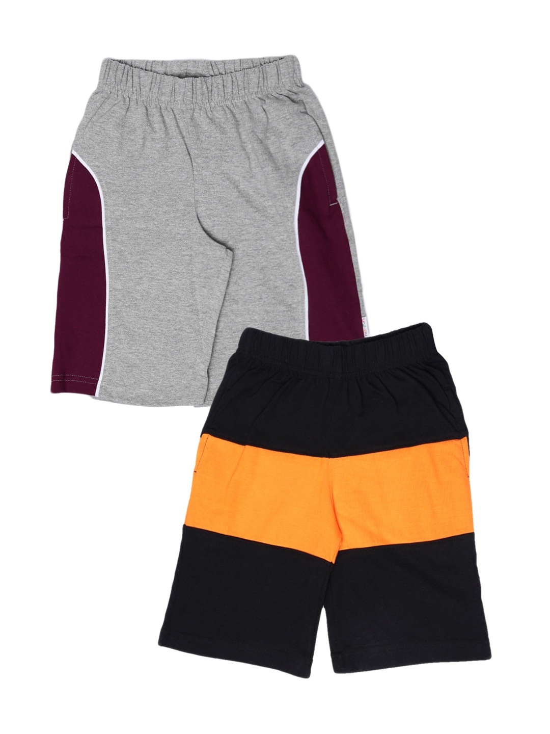 GKIDZ Boys Pack of 2 Shorts, Black