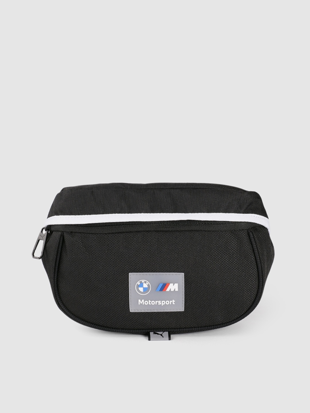 PUMA Motorsport Unisex Black Solid BMW M Motorsport Waist Pouch with Brand Logo Applique
PUMA Motorsport Unisex Black Solid BMW M Motorsport Waist Pouch with Brand Logo Applique