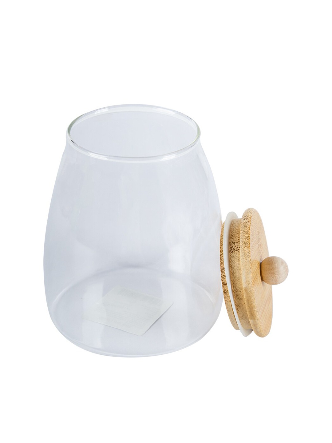 MARKET99 Transparent Canister Jar With Lid