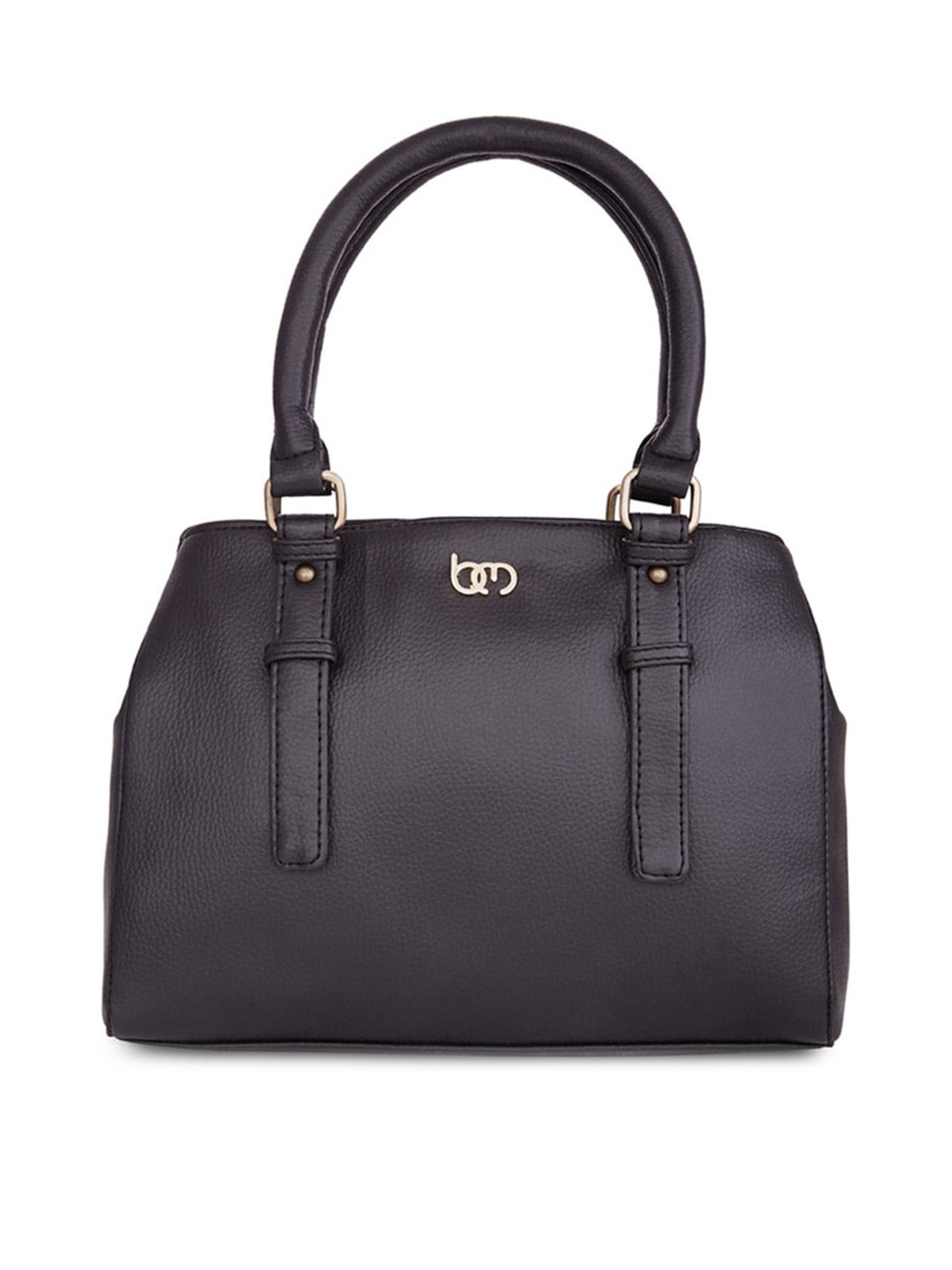 Bagsy Malone Women PU Structured Handheld Bag, Grey