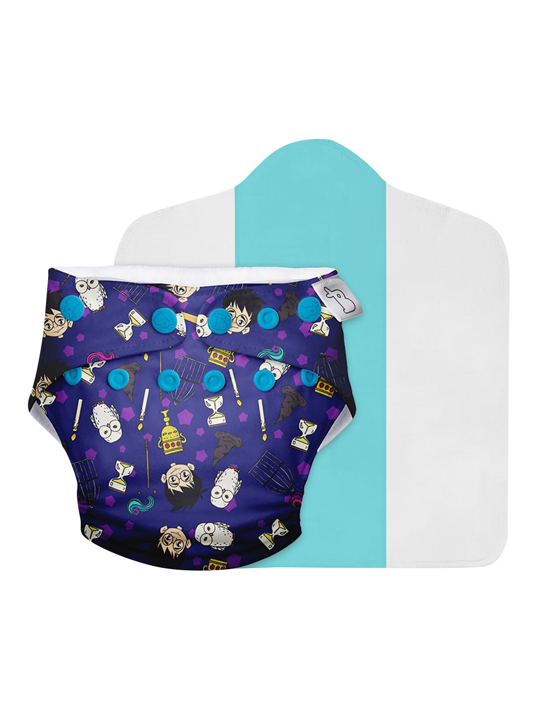 SuperBottoms Kids Reusable & Washable Cloth Sustainable Diaper, Navy blue 
SuperBottoms Kids Reusable & Washable Cloth Sustainable Diaper, Navy blue